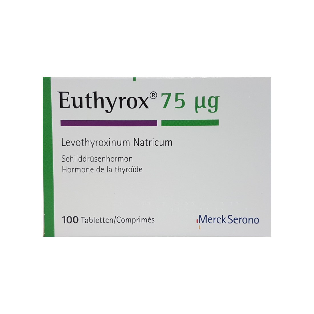 EUTHYROX 75 cpr 75 mcg 100 pce