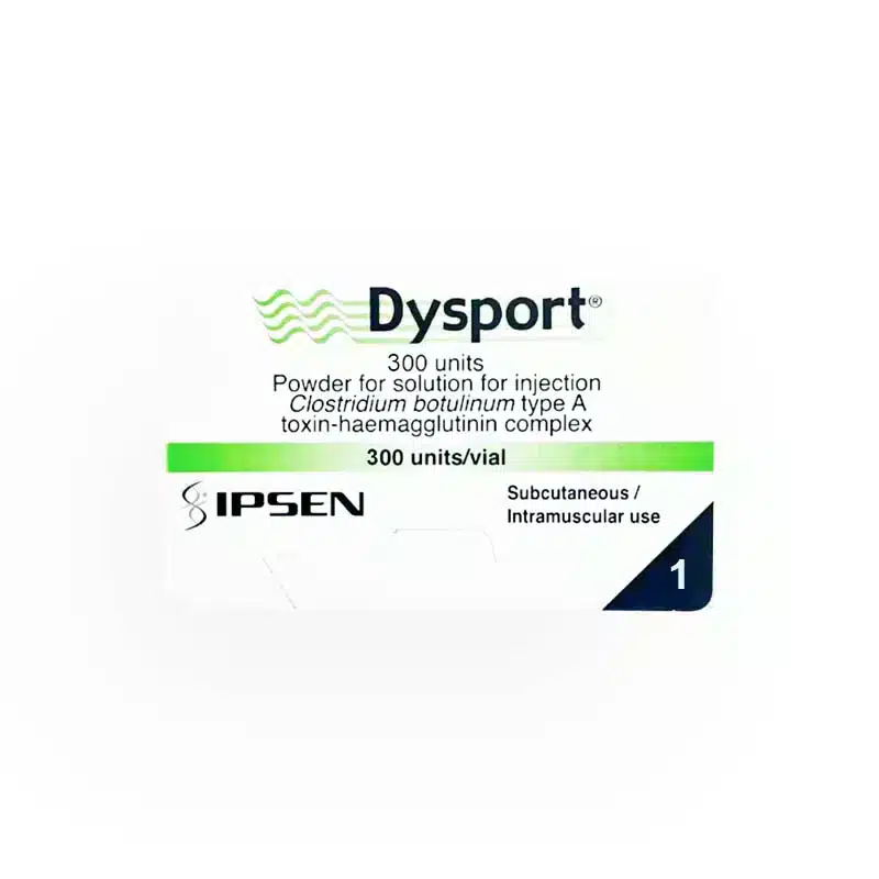 DYSPORT subst sèche 300 U flac