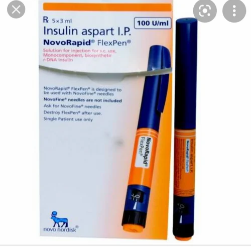 INSULINE NovoRapid FlexPen 5 stylo pré 3 ml