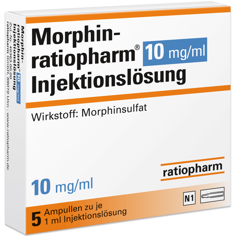 Morphin Sulfate Sintetica 10mg/ml, soluzione iniettabile