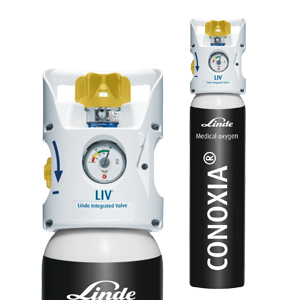 Conoxia, Gas zur medizinischen Anwendung, druckverdichtet 200 bar