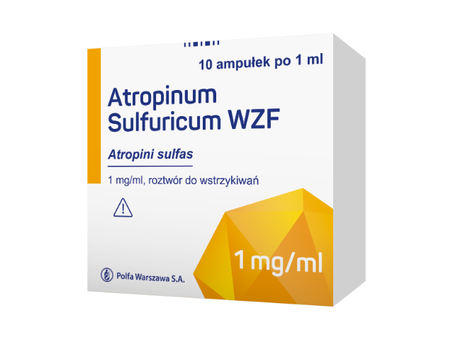 ATROPINUM SULF Sintetica 1 mg/ml 10 amp 1 ml