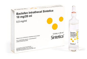 BACLOFEN Intrath Sint 10 mg/20ml bli st amp 20 ml