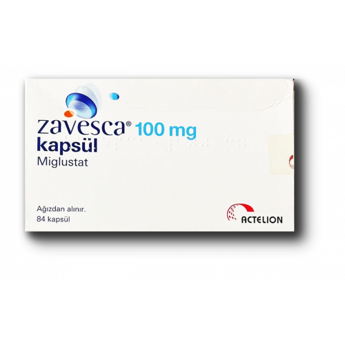 ZAVESCA caps 100 mg 84 pce