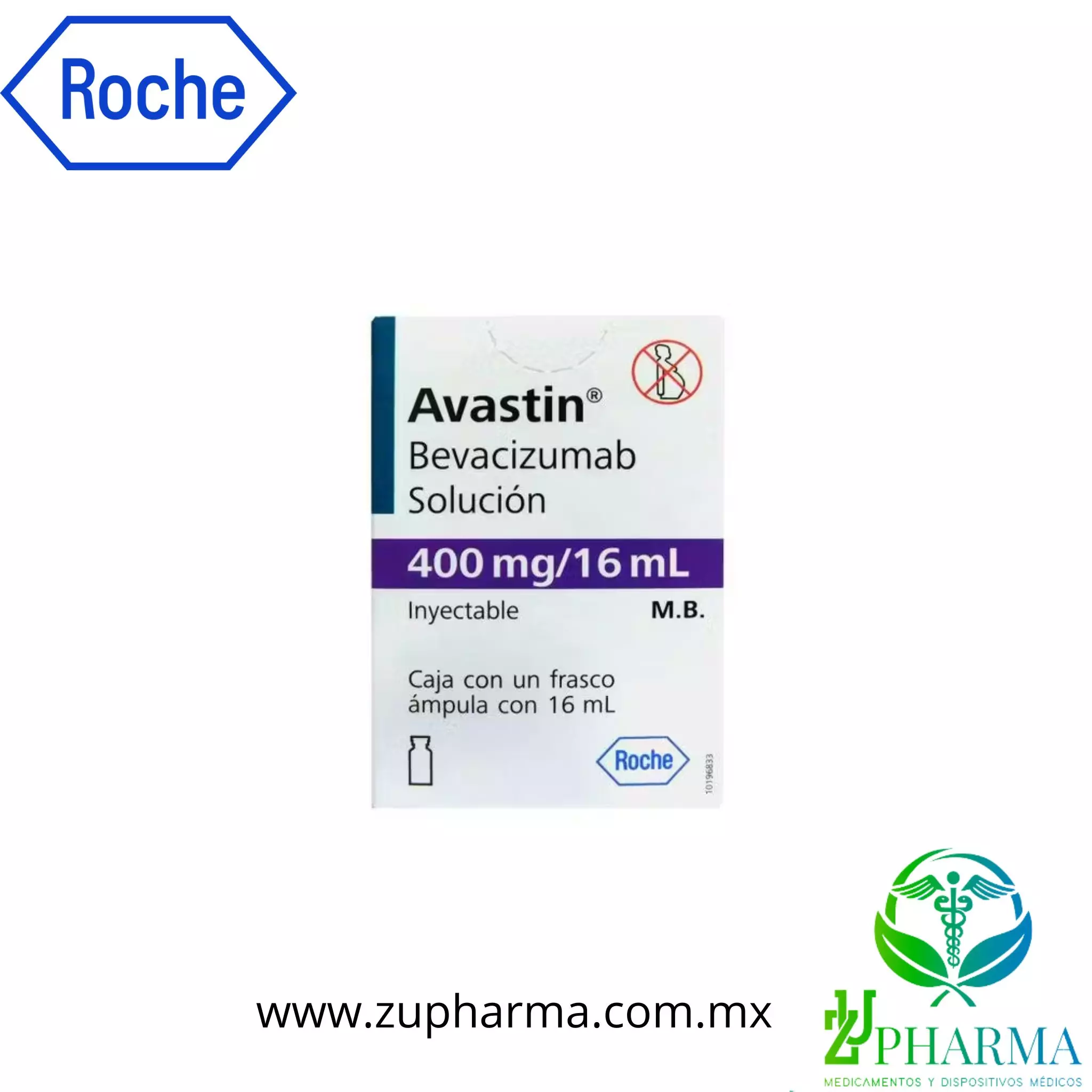AVASTIN conc perf 400 mg/16 ml flac 16 ml