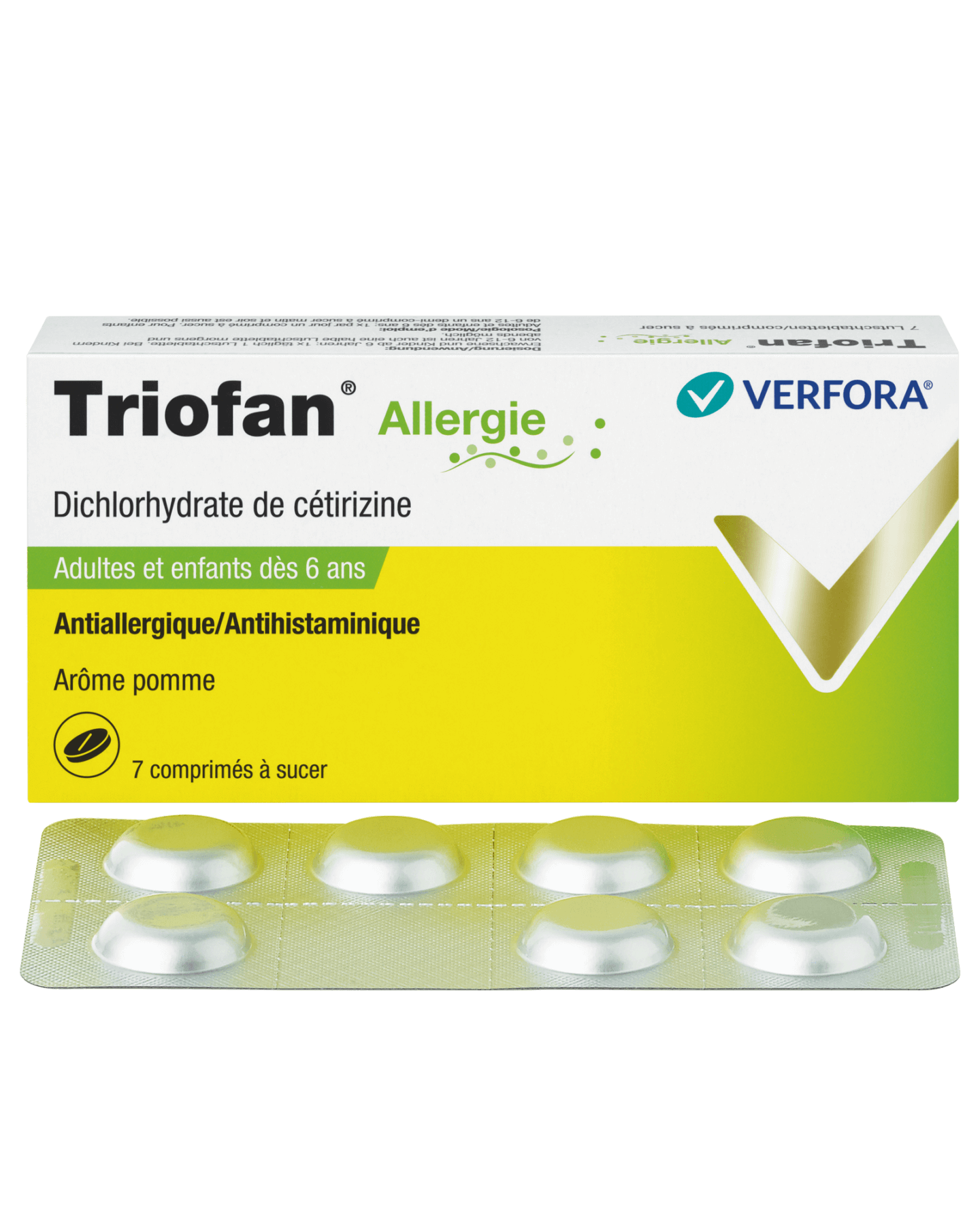TRIOFAN Allergie cpr sucer 28 pce