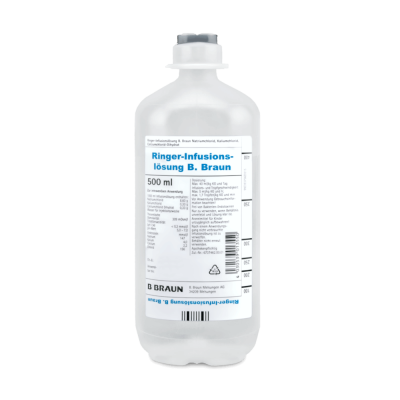 RINGERFUNDIN Braun sol perf 500ml Ecofl pl 10 pce
