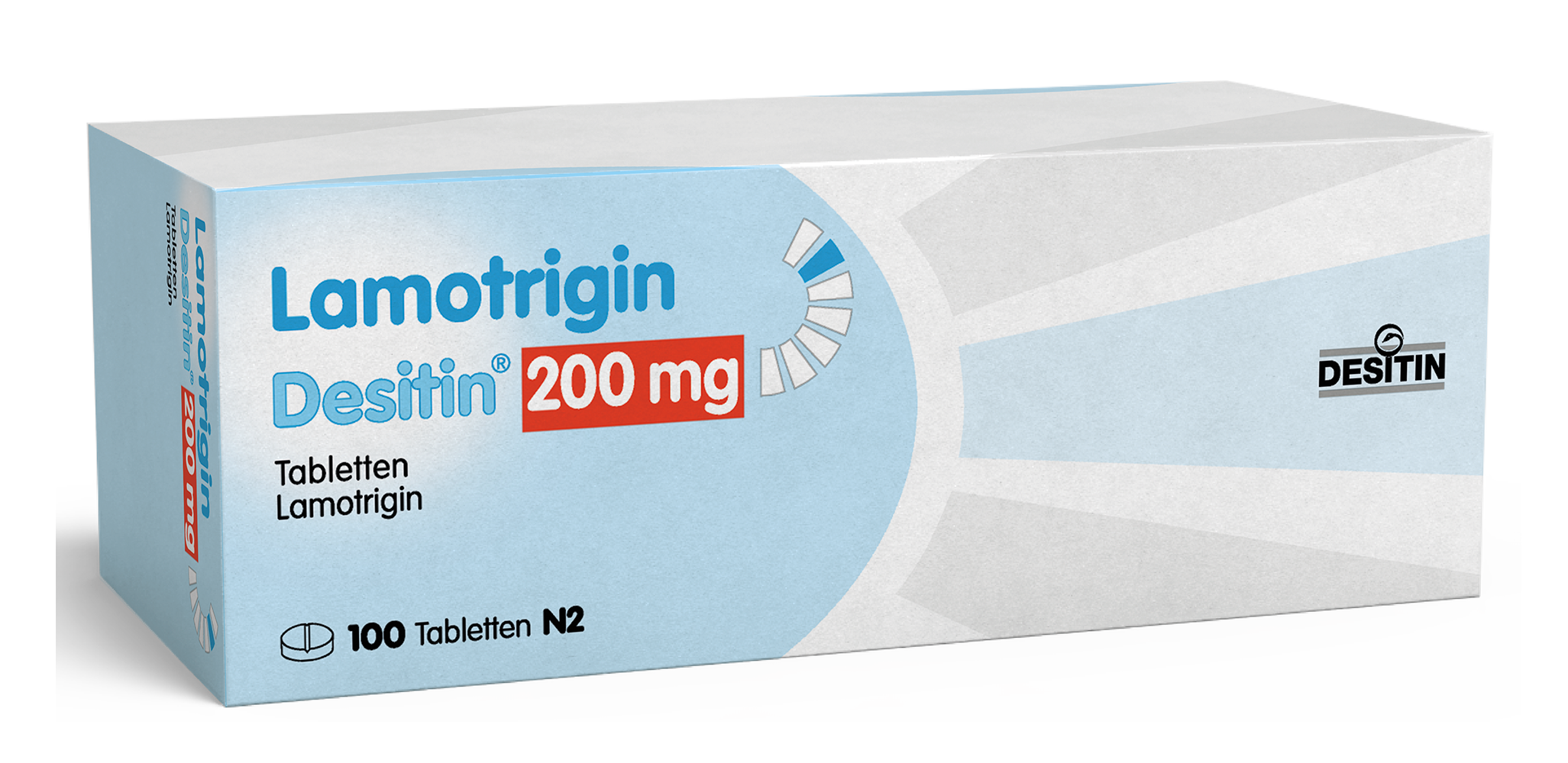 LAMOTRIGIN Desitin cpr 200 mg 50 pce