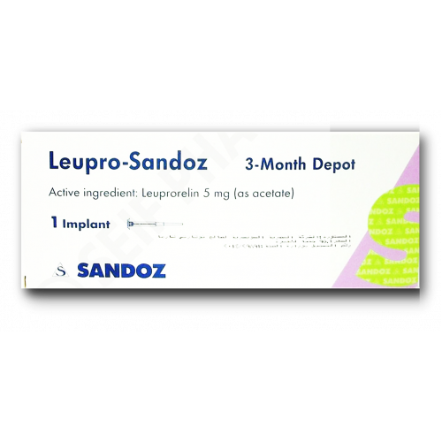 LEUPRORELINE Sandoz 1 mois implant 3.6 mg ser pré
