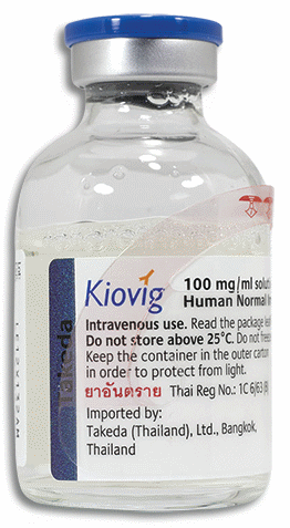 KIOVIG sol perf 2.5 g/25ml i.v. flac 25 ml