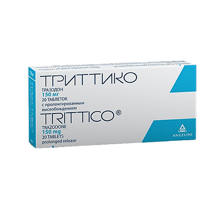 TRITTICO cpr ret 150 mg 20 pce