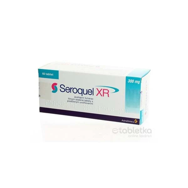 SEROQUEL XR cpr ret 300 mg 60 pce
