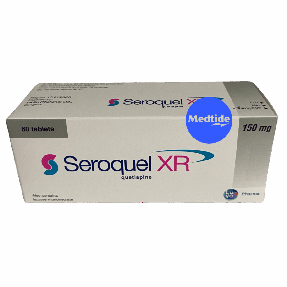 SEROQUEL XR cpr ret 150 mg 60 pce