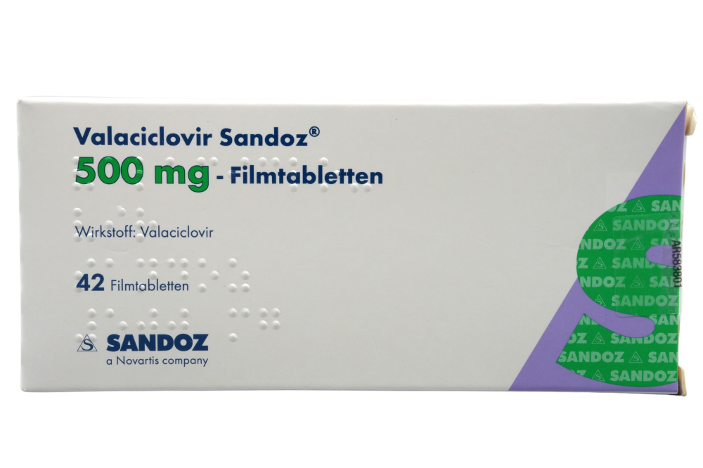 VALACICLOVIR Sandoz cpr pell 500 mg 90 pce