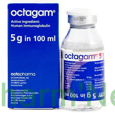 Octagam 10 %, Lösung zur intravenösen Anwendung