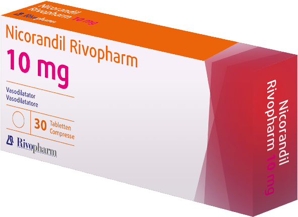 Nicorandil Rivopharm 10 mg, compresse