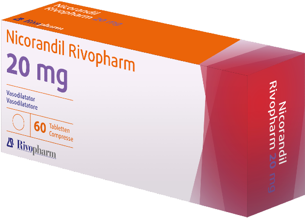 Nicorandil Rivopharm 20 mg, compresse