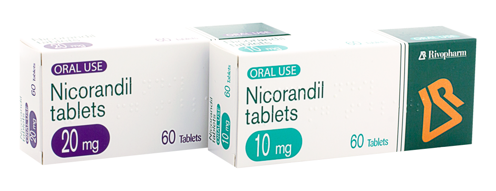 Nicorandil Rivopharm 20 mg, compresse