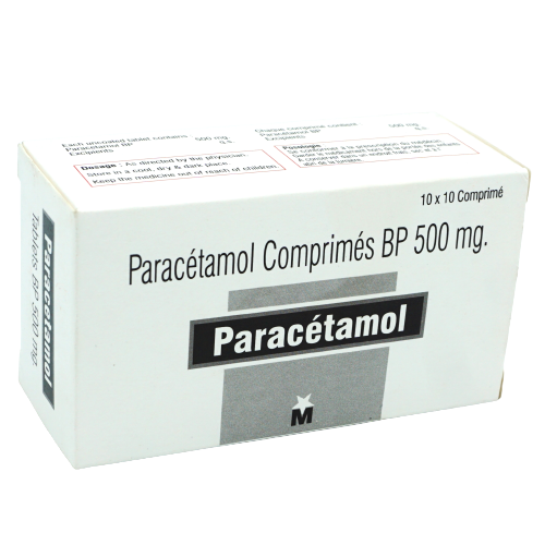 PARACETAMOL Fresenius 500 mg/50ml flacon 10 pce