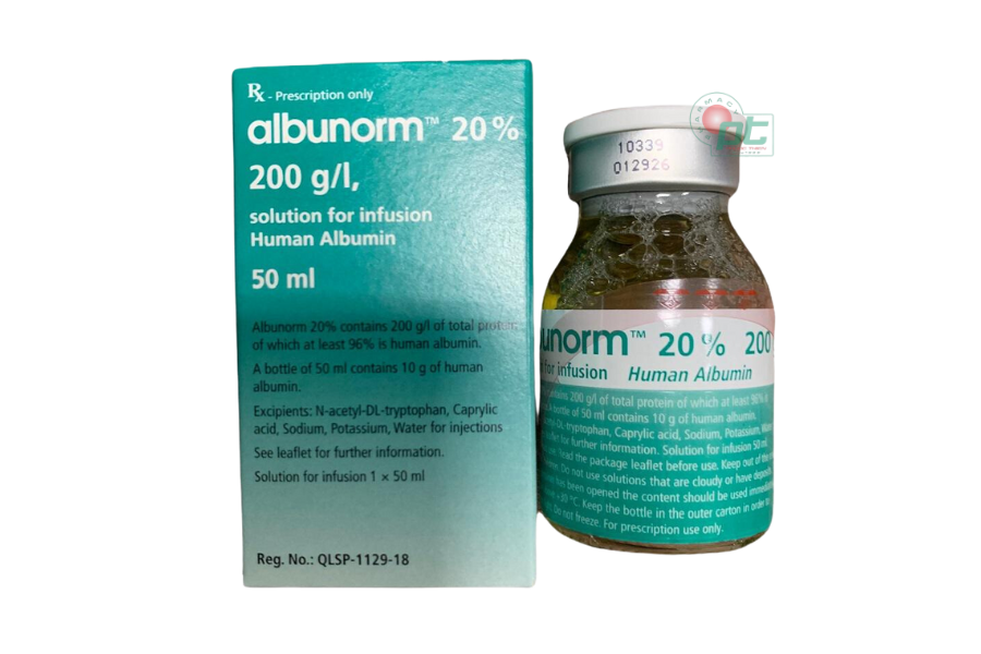 Albunorm 5 %, Infusionslösung