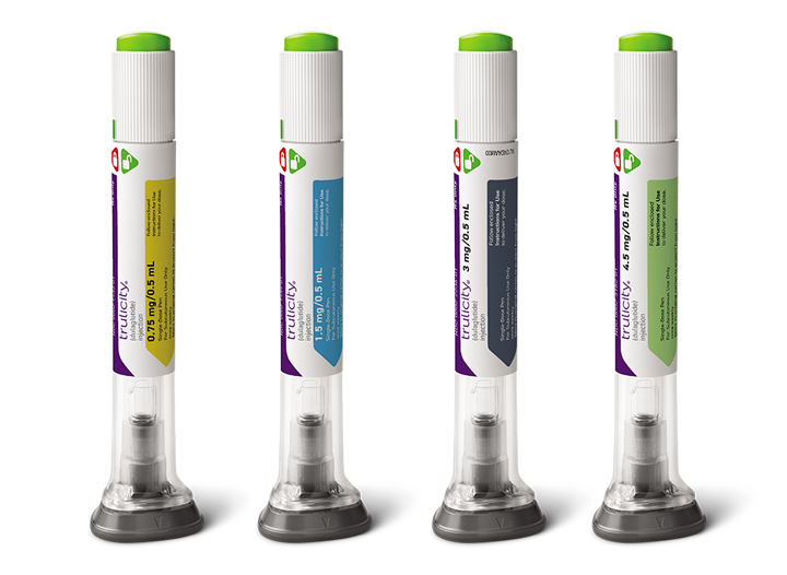 Trulicity 0.75 mg, solution injectable stylo pré-remplie à usage unique