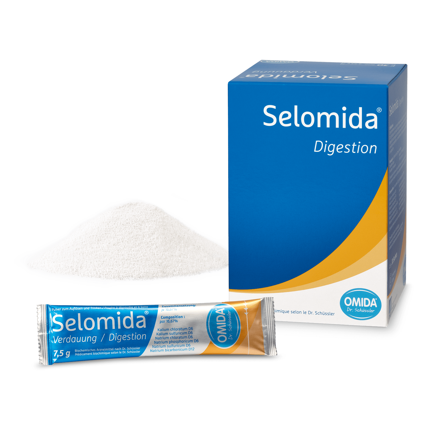 Selomida Verdauung, Pulver zum Einnehmen