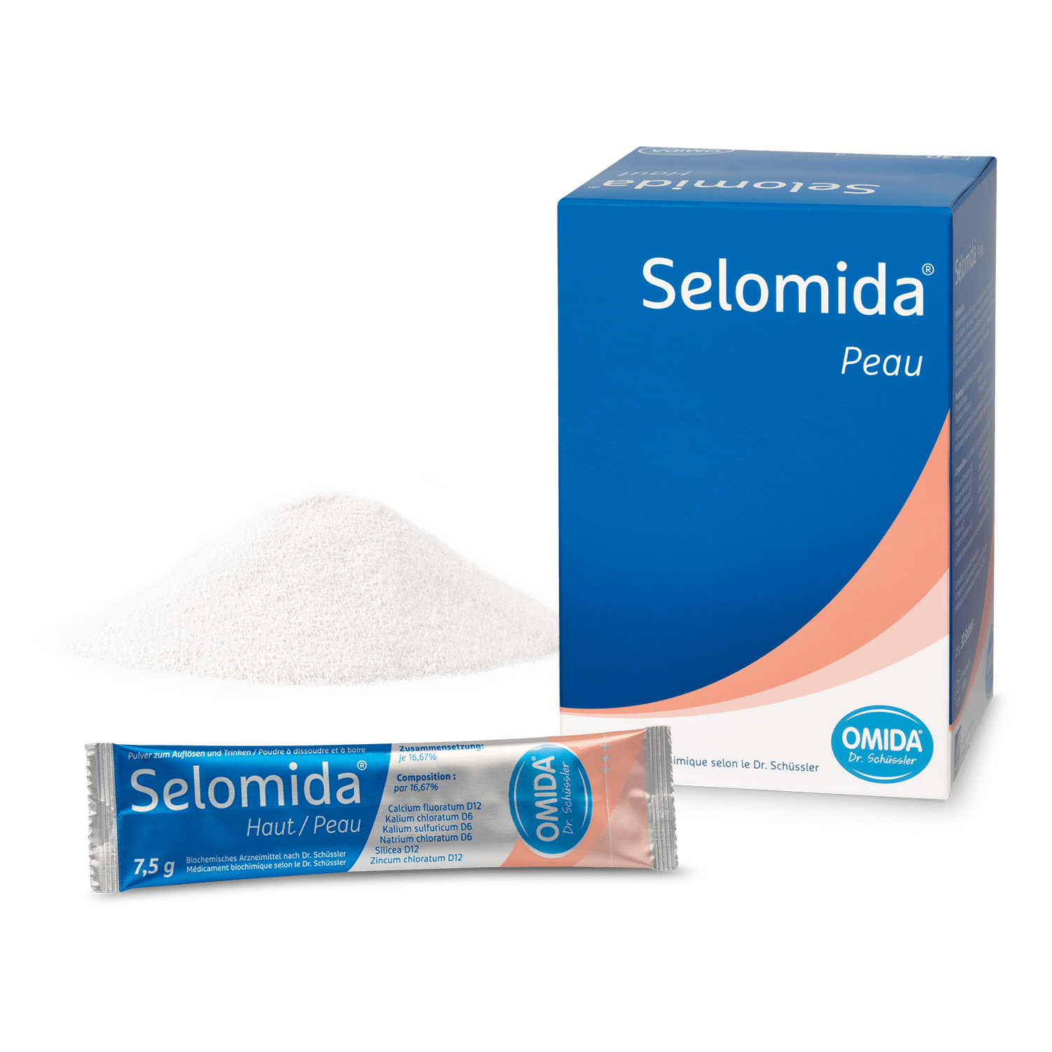 Selomida Haut, Pulver zur Herstellung einer Lösung zum Einnehmen