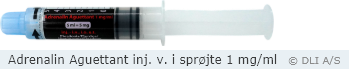 Adrenalin Aguettant 1 mg/ml, solution injectable en seringue préremplie