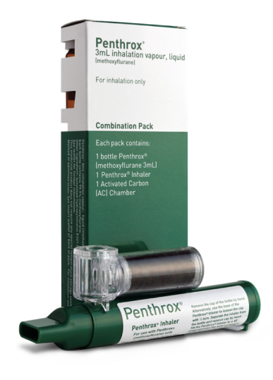 Penthrox, liquide pour inhalation par vapeur