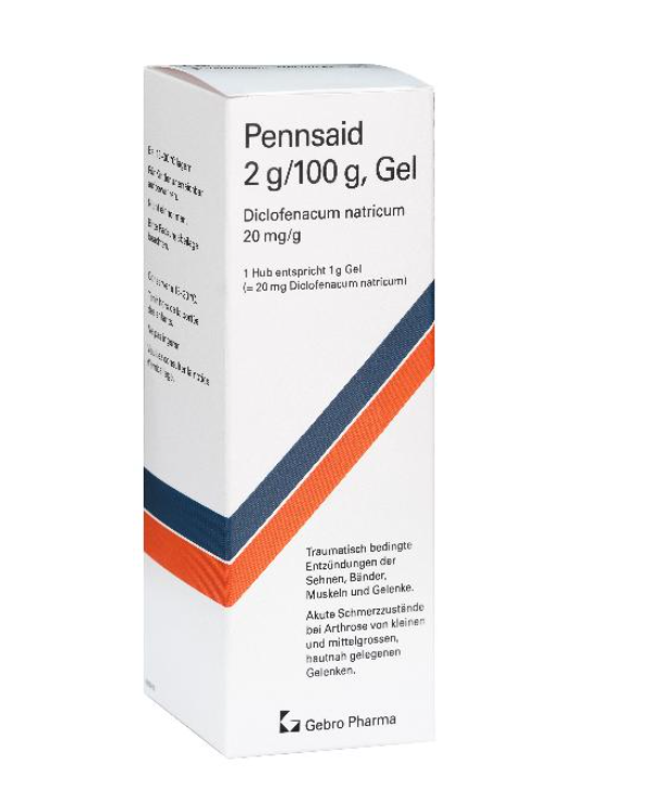 Pennsaid 2 g / 100 g, Gel