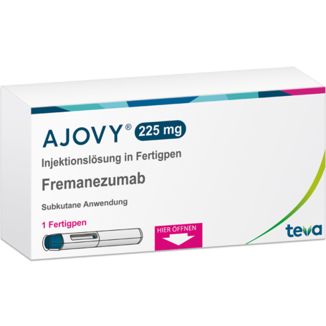 AJOVY 225 mg, Injektionslösung im Fertigpen