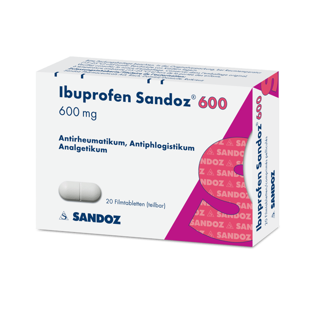 Ibuprofen Viatris 600 mg, Filmtabletten