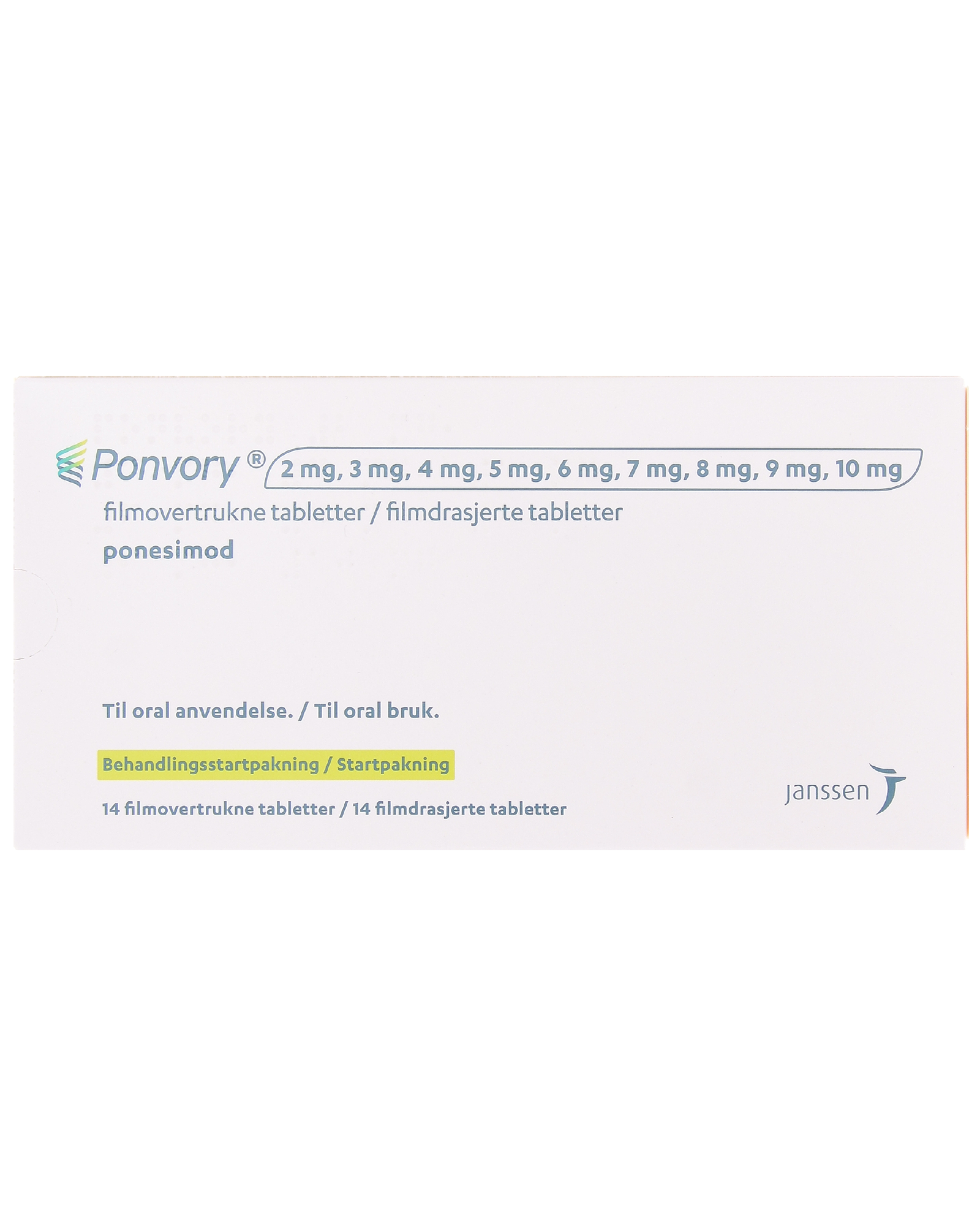 Ponvory 3 mg, Filmtabletten