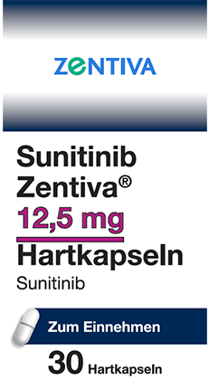 SUNITINIB Zentiva caps 25 mg 28 pce