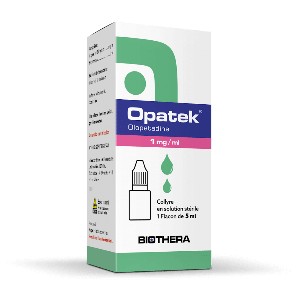 Olopatadine Labatec 1mg/ml, Collyre en solution