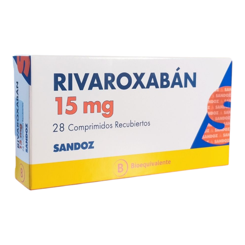 Rivaroxaban Sandoz eco 15 mg, Filmtabletten