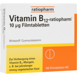 Vitamin B12 1000 μg Dermapharm, Filmtabletten
