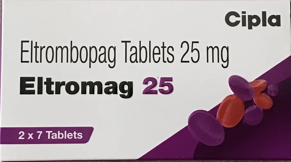 Eltrombopag NOBEL 25 mg, Filmtabletten
