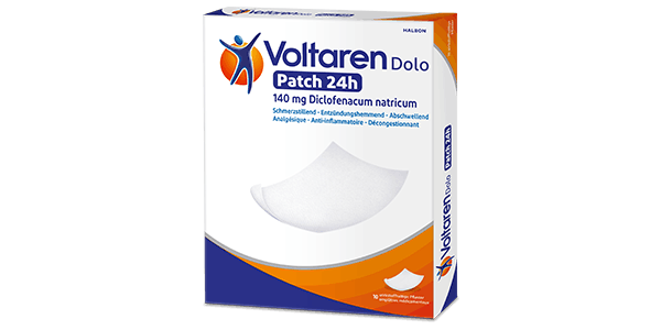 Voltaren Dolo Patch 24h 140 mg, wirkstoffhaltiges Pflaster