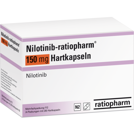 Nilotinib Spirig HC 150 mg, Hartkapseln