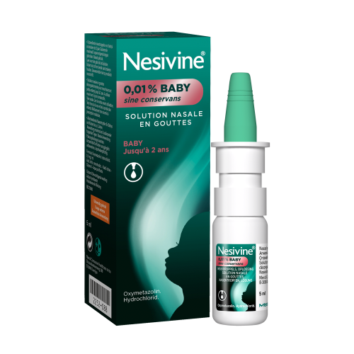 VICKS Nasivin 0.01%, solution nasale en gouttes