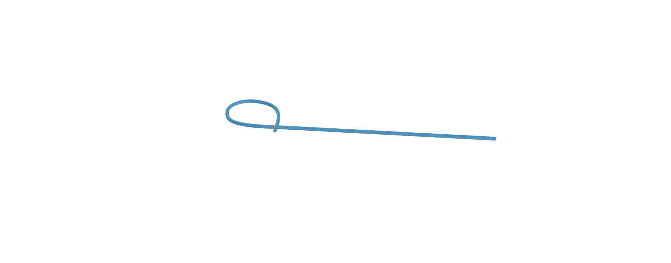 Ultrathane Extended Length Sideports Biliary Drainage Catheter, 1 Each